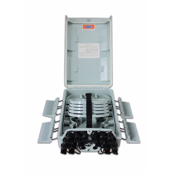 Fiber Access Terminal with Pre-connected Reinforced Adapters FATB-0216R